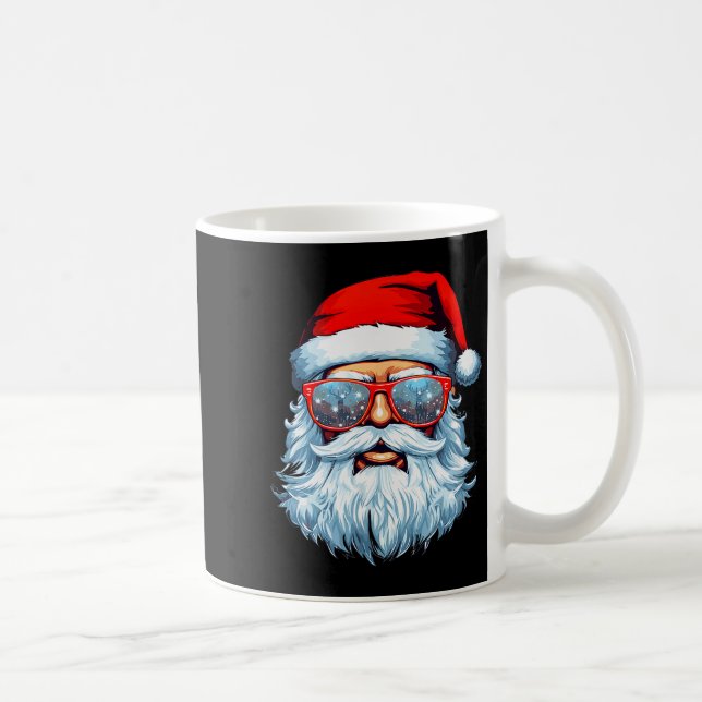 Santa Claus Xmas Merry Christmas Navidad Winter Ho Coffee Mug (Right)