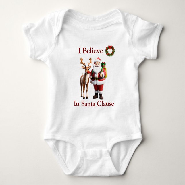 Santa Clause baby top (Front)