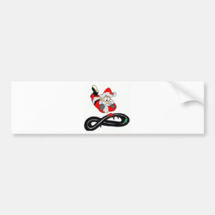 Santa Clause Bumper Sticker