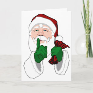 Santa Clause Cards Christmas Greetings Card