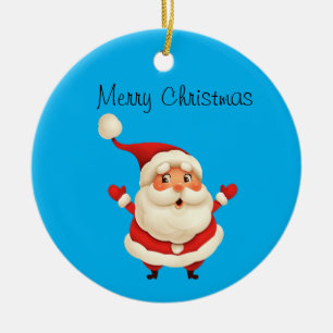 santa  clause christmas ornament