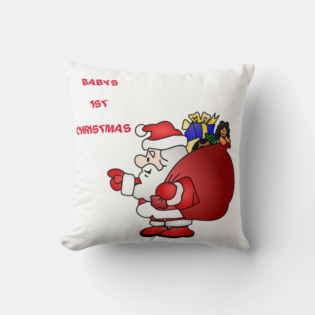 Santa Clause Cushion (Front)