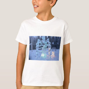 Santa Clause Faces Funny Christmas Holiday T-Shirt
