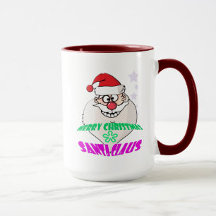 Santa Clause glass Mug