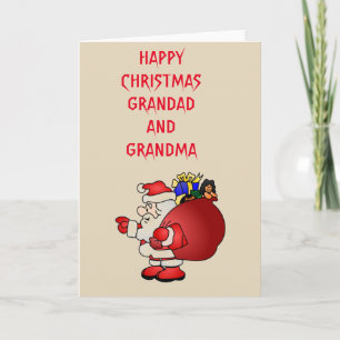 Santa Clause Holiday Card