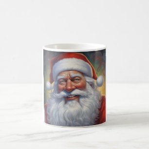 Santa Clause Merry Christmas Happy New Year Coffee Mug