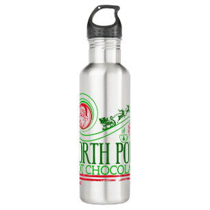 Santa Clause North Pole Hot Chocolate 710 Ml Water Bottle