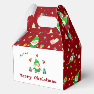 Santa Clause pattern Favour Box