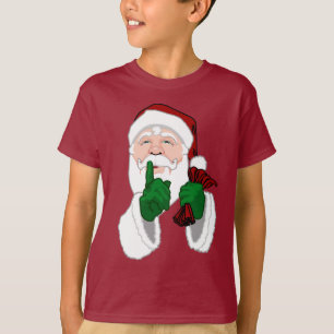 Santa Clause Shirt Classic Fun Kids Santa T-shirts