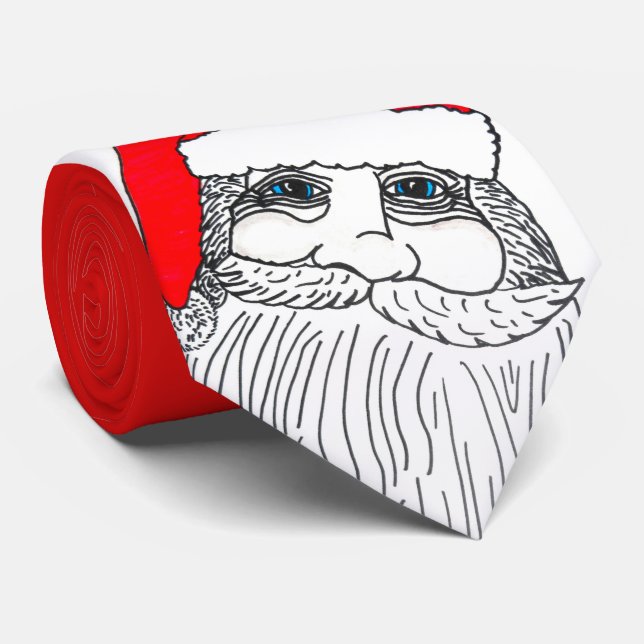 SANTA CLAUSE tie (Rolled)