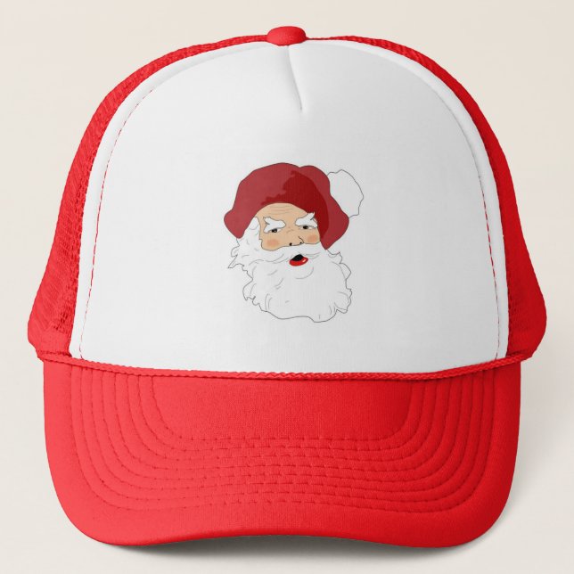 Santa Clause Trucker Hat (Front)