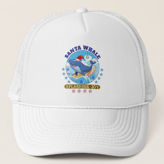 Santa Clause Trucker Hat (Front)