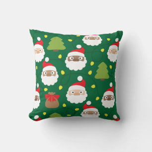 Santa Clauses Pattern Cushion