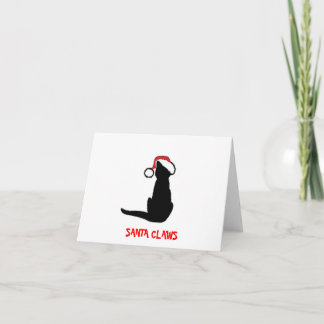 SANTA CLAWS2 HOLIDAY CARD