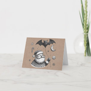 Santa Claws Card