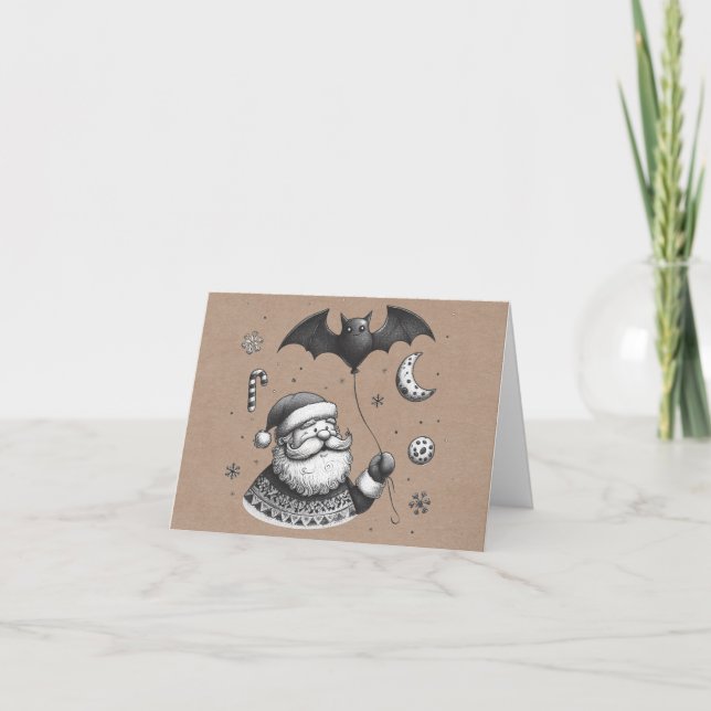 Santa Claws Card (Front)
