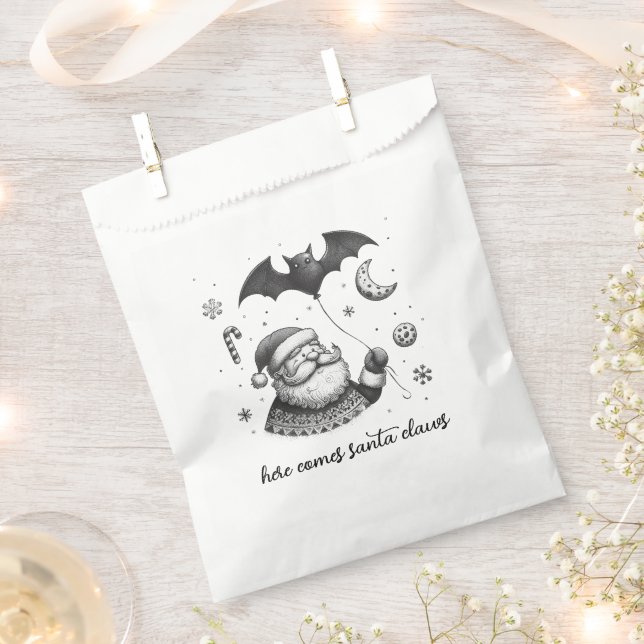Santa Claws Favour Bags (Clipped)