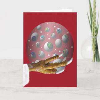 Santa Claws is comin'! Holiday Card