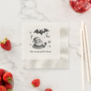 Santa Claws Napkin