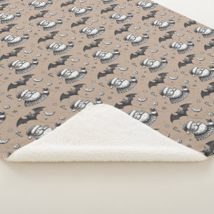 Santa Claws Sherpa Blanket