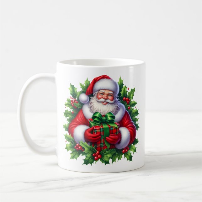 Santa Coffee Mug (Left)