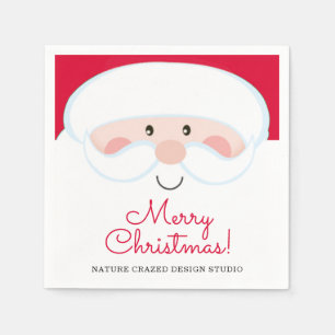 Santa Company Party Napkin
