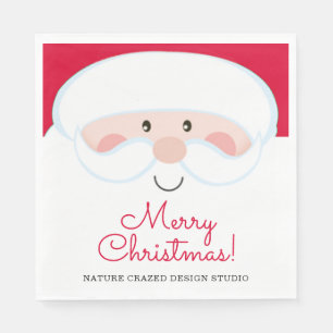 Santa Company Party Napkin
