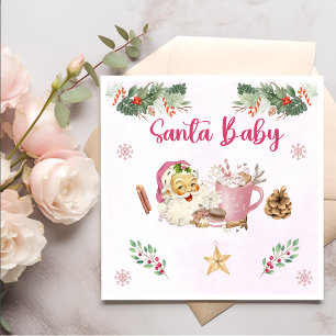 Santa Cookies Christmas Party Napkin
