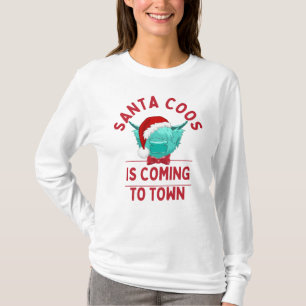 Santa Coos Long Sleeved T-Shirt