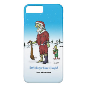 Santa Corpse Funny Zombie Cartoon iPhone 8 Plus/7 Plus Case