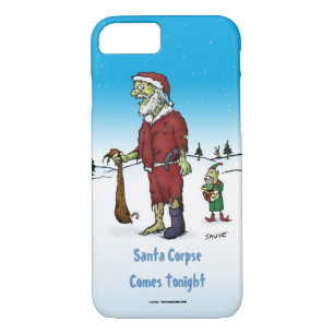 Santa Corpse Funny Zombie Cartoon iPhone 8/7 Case