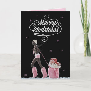 SANTA COULD NEVER CHRISTMAS CARD