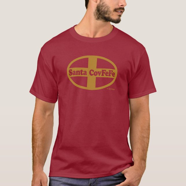 Santa CovFeFe Trump Train T-Shirt (Front)