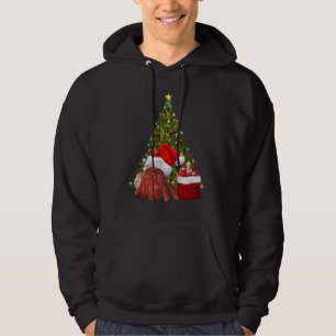Santa Crab Funny Christmas Hermit Crab Lover Hoodie