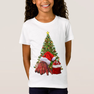 Santa Crab Funny Christmas Hermit Crab Lover T-Shirt
