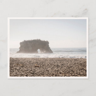 Santa Cruz Arch Natural Bridges Ocean Photo Postcard
