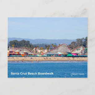 Santa Cruz Beach Boardwalk California Products Postcard