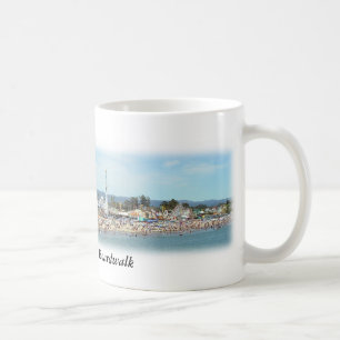 Santa Cruz Beach Boardwalk Panoramic Photo Mug