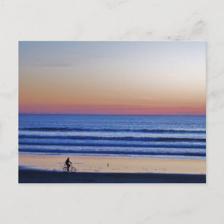 Santa Cruz Beach Crusier Sunset. Postcard