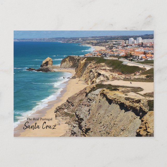 Santa Cruz Beach Portugal  Postcard (Front)
