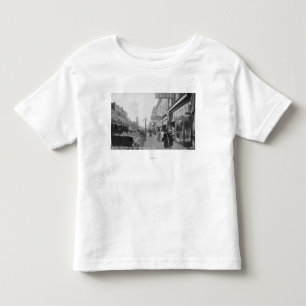 Santa Cruz, CA - Pacific Avenue Looking Toddler T-Shirt