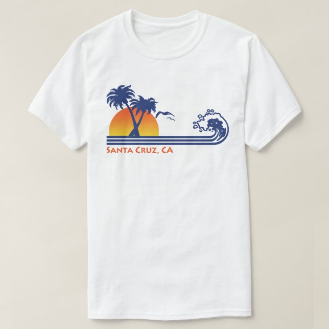 Santa Cruz Ca T-Shirt (Design Front)