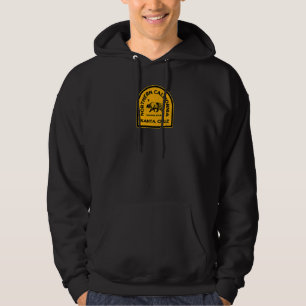 Santa Cruz CA Vintage Style Northern California Hoodie