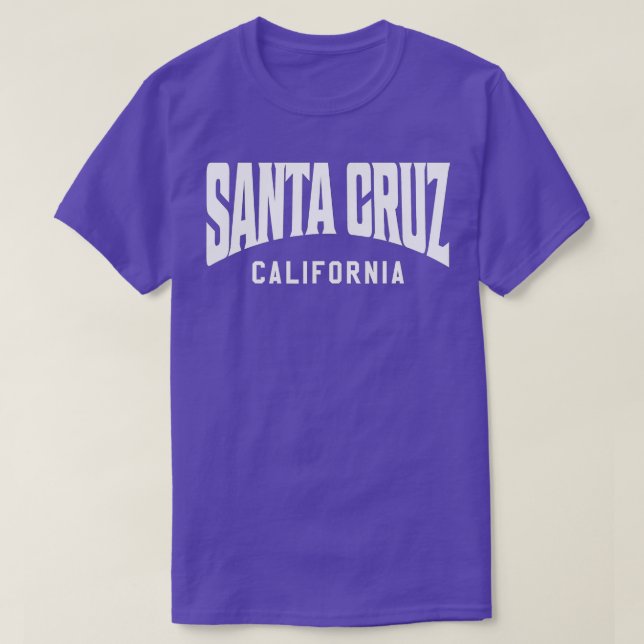Santa Cruz California (2)  T-Shirt (Design Front)