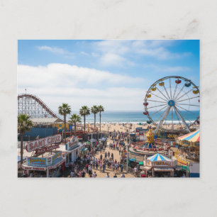 Santa Cruz California Beach Boardwalk Postcard