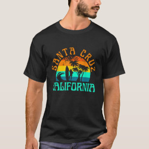 Santa Cruz California Beach Surf Summer Vacation G T-Shirt