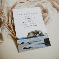 SANTA CRUZ California Coast Skyline Save the Date 