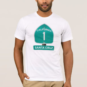 Santa Cruz California Highway 1 Shirt