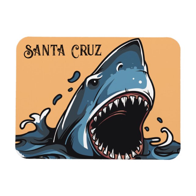 Santa Cruz, California  Kitchen Magnet (Horizontal)