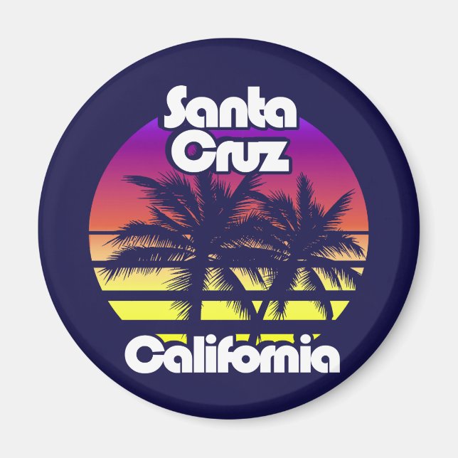 Santa Cruz California Magnet (Front)